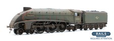 BACHMANN 'OO' GAUGE 31-958 BR GREEN 4-6-2 CLASS A4 #60020 STEAM LOCO *WEATHERED