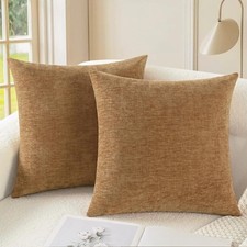 Throw Pillow Covers Decorative Inches Cozy Chenille Cushion Case