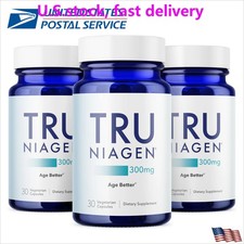 Tru Niagen NAD+ 300mg 3 Pack Brain Energy Met...