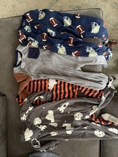 3T Carters Foot Pajamas One Piece 3 Fleece 1 Cotton