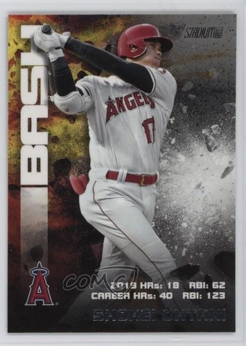 2020 Topps Stadium Club Bash & Burn Shohei Ohtani #BAB-3 hg6
