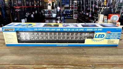 Seachoice Marine 22 Inch LED Spot/Flood Light Bar 40 LEDs Black Housing 51671