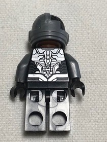 Lego DC Super Heroes Cyborg Minifigure Black Gloves 76028 Darkseid 2 Faces