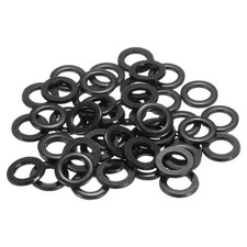 100Pcs M6 Stainless Steel Flat Washer 11mm Outer Diameter Flat Washer
