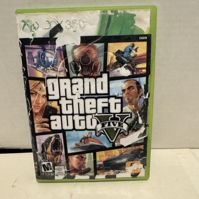Grand Theft Auto V 5 (Xbox 360) Case & 2 Discs