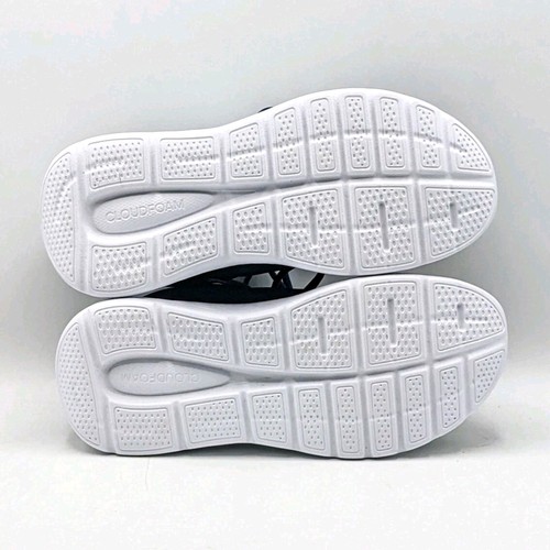 Adidas Cloudfoam Comfy Women's US Shoes 9 Navy Blue w/ Light Seafoam Accents - Picture 7 of 8