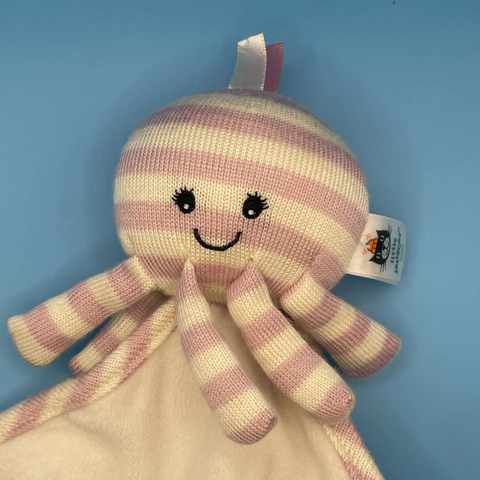 Jellycat Little Jellycat Octavia Octopus Soother Comforter Retired HTF Very Rare - Image 2 of 4