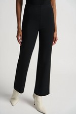 Joseph Ribkoff Heavy Knit Flare-Leg Pants Size 6