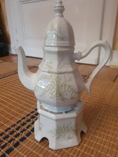 Gallo Leonardo Fougere Sommerfarn Kaffeekanne Stövchen