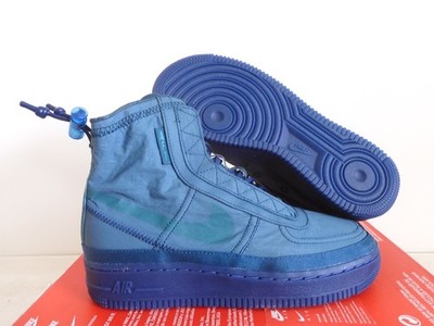 Nike Air Force 1 AF1 Air Force 1 Shell Winter Boots Blue SZ 6.5 [BQ6096-300]