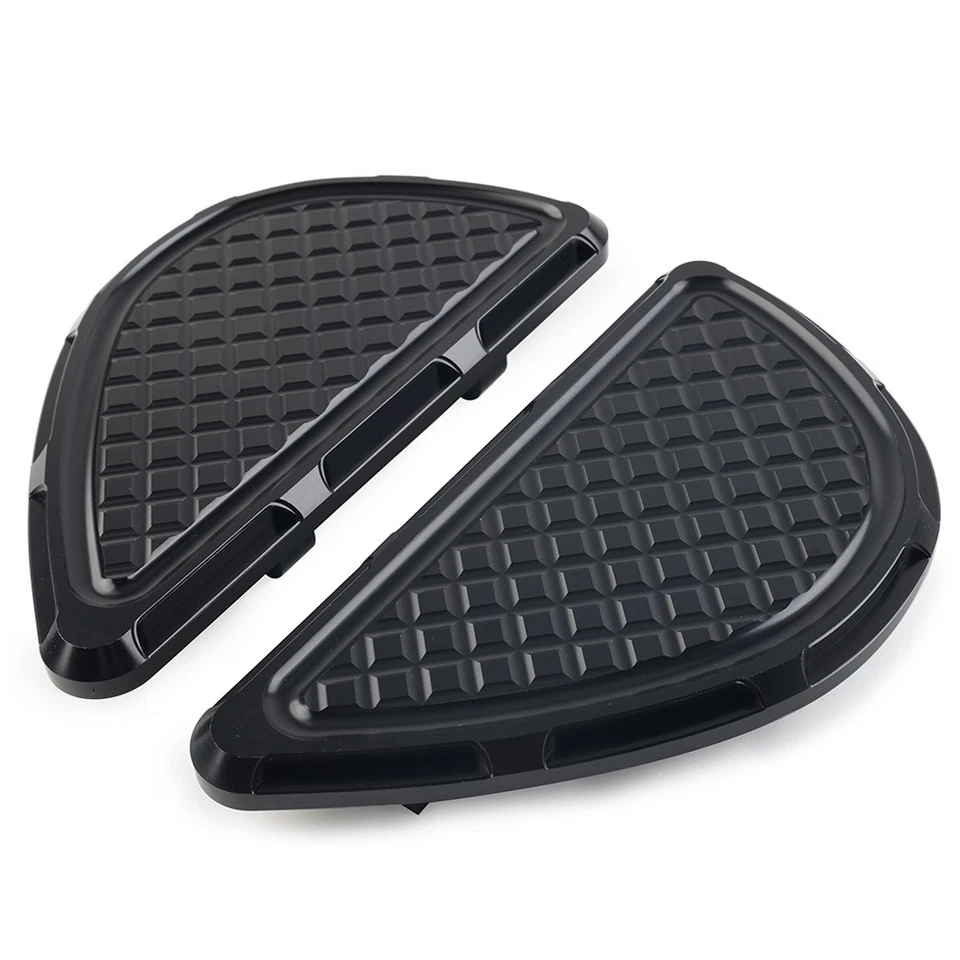 Hintere Beifahrerdielen Fuß -Peg-Paar für Harley Touring 1993+ Aluminium Schwarz - Bild 4 von 4