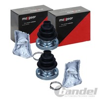 2X Maxgear Achsmanschetten Satz Getriebeseitig Hinten Passend FüR BMW 3 Z3
