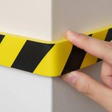 Peel-and-Stick Corner Guard Strip Wear Resistant Building Protection Cuttable