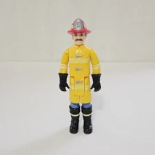 Playskool Play People 6" Fireman Fire Fighter (some wear - READ description)