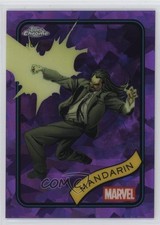 2025 Topps Chrome Marvel Comics Sapphire Purple 10/15 Mandarin #41 0i1l