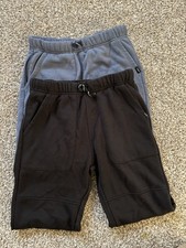 LEE Sweatpants Size L14-16 Years Old Black and Blue Elastic Waist, Drawstring