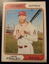 2023 Topps Heritage Baseball Jake Fraley #231 Cincinnati Reds