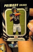 2025 Panini Donruss Optic - Rookie Primary Colors Colston Loveland #10 Black...