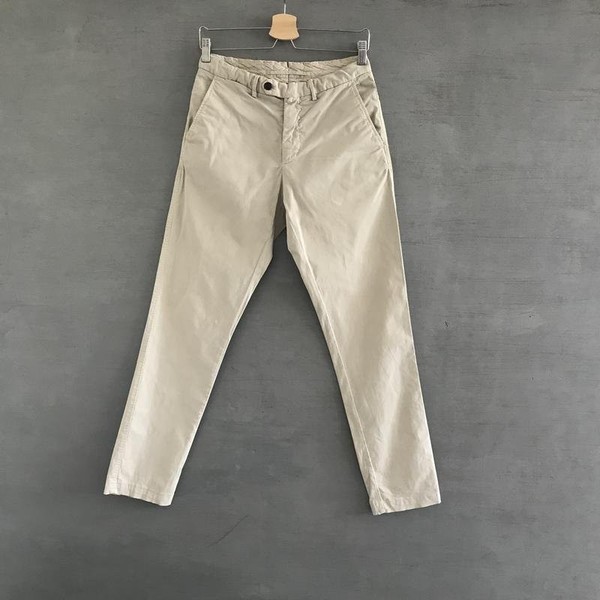Men Suitsupply Trousers Beige Cotton 28 / XS / 42