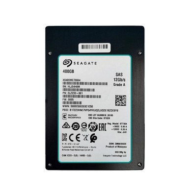 Hard drive Seagate 400GB SSD SAS 12G 2.5'' TLC WI XS400ME70004