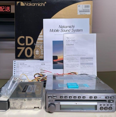 Nakamichi CD-700 High-end CD player 1DIN Car audio CD Head Unit