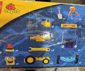 LEGO 3297 DUPLO: Bob The Builder: Scoop Lofty at the Building Yard extras too