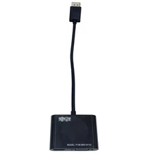 Genuine Tripp Lite Displayport To HDMI VGA - All-in-One Converter Adapter OEM