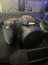 Nikon Coolpix L330 20MP 26x Optical Zoom Black Digital Camera & Bag - Working