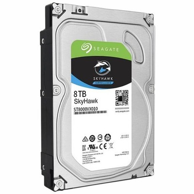 Seagate SkyHawk ST8000VX010 8TB 5400 RPM 256MB SATA 3.5'' CMR Hard Drive HDD