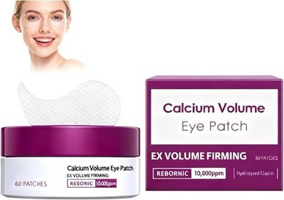 Rebornic Calcium Volume Eye Patch EX Firming Under-Eye Pads 60 Patches