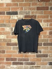 Vintage 1990s Black X-Men Wolverine Superhero Comic Tee