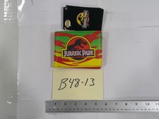 Jurassic Park Wallet Mens Bifold Multicolor Dilophosaurus Faux Leather Movie