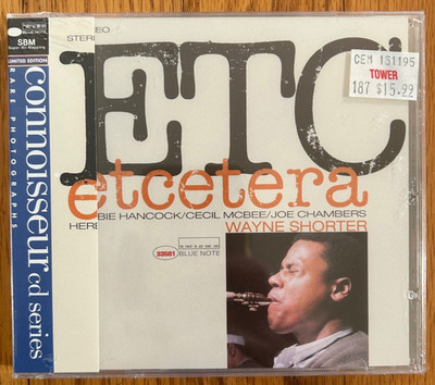 Wayne Shorter - Etcetera, Limited Edition SBM CD - Brand New Sealed