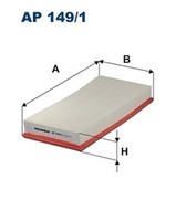 Luftfilter Filtron AP 149/1 Filtereinsatz FüR Audi VW Seat Skoda Bora 1J2 1J5 4