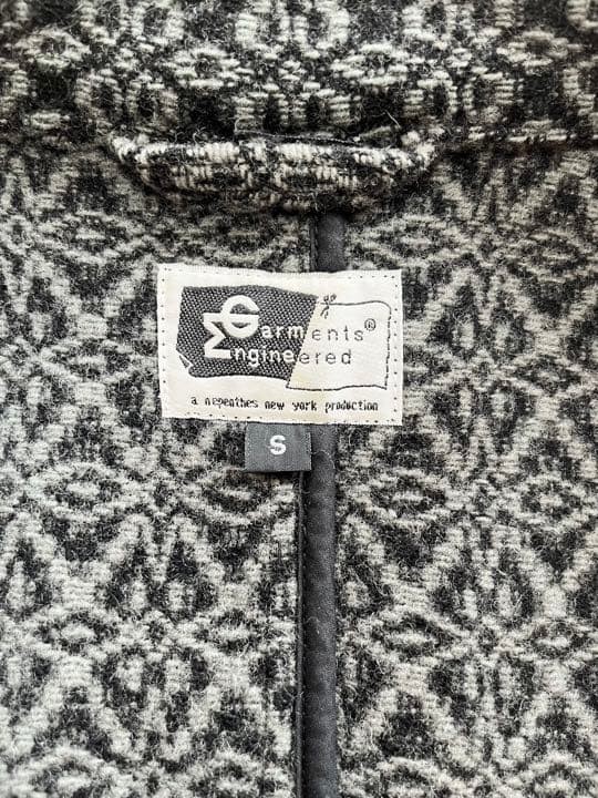 Engineered Garments Patterned Wool Nylong Jacket … - image 9