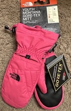NWT The North Face Kids Montana Ski Mittens Goretex Waterproof Snow Sport Warm M