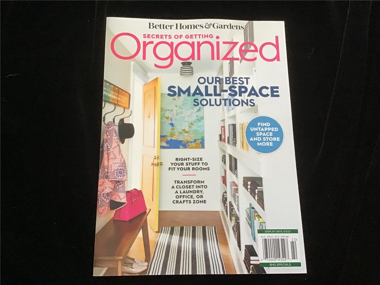 Better Homes Gardens Magazine Organizing Secrets for a Tidy Home