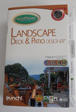 Landscape Deck Patio Designer - Punch Software - Create backyard designs NEW