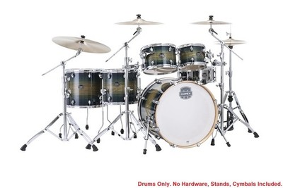 Mapex Armory Rainforest Burst Studioease FAST 22/10/12/14/16/14x5.5 Drums Shells