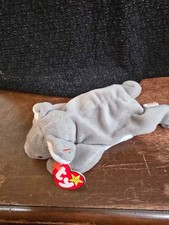 Ty Beanie Baby Mel 1996 Retired PE Pellets With errors on tags