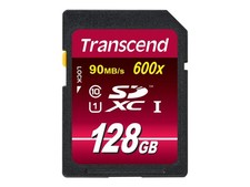 Transcend TS128GSDXC10U1 128GB SDXC Class 10MLC 90MB/s Class 1 U1 
