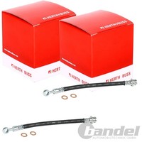 2X Herth+Buss Bremsschlauch BremsschlÄUche Hinten AußEn Links+Rechts
