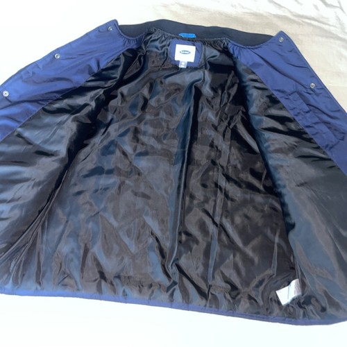 Old Navy Jacket Mens Blue Chore Quilted Snaps 2XL Puffer Field Shooting XXL - Picture 8 of 16