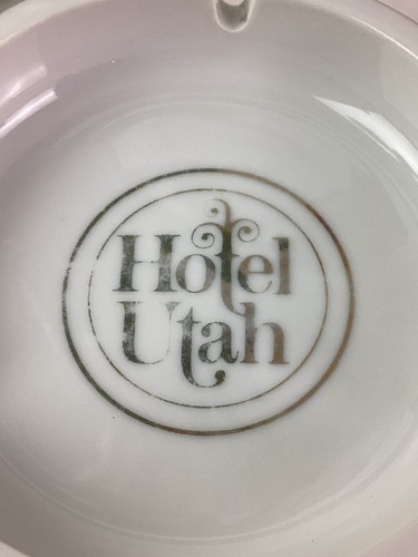 Vintage Hotel Utah Popielniczka Specialty Co. - Zdjęcie 5 z 10