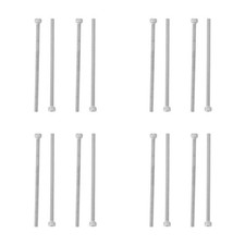 16 Stück Fahrrad Vorbau Riser Long Bolt M6x120mm - Lenker Riser Extender Schrauben -