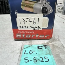 USA Industries Starter Motor 17761 Reman