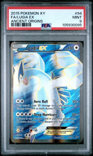 Lugia-EX graded PSA 9 for sale on eBay