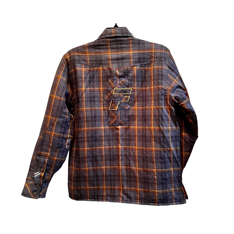 Chaqueta UFC Para Hombres M Forrada Franela Camisa Cazadora MMA Ultimate Lucha Acolchada Foto 2 de 4