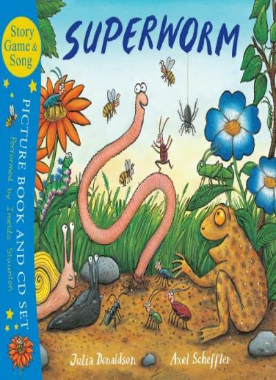 Superworm Book & CD,Julia Donaldson, Axel Scheffler
