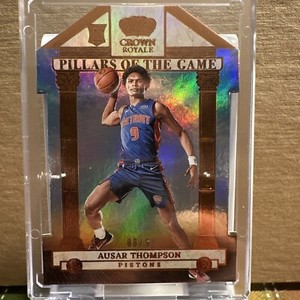 2023-24 Panini Crown Royale - Pillars of the Game #11 Ausar Thompson 8/99 (RC)